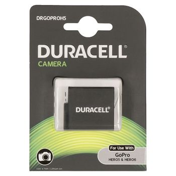 Image du produit “Duracell DRGOPROH5 batterie de caméra/caméscope Lithium-Ion (Li-Ion) 1250 mAh ”