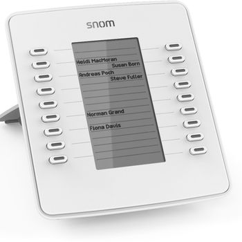 Product image of the product “Snom D7 IP add-on module White 18 buttons ”