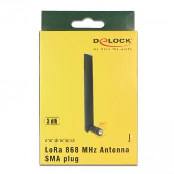 Product image of the product “DeLOCK LoRa network antenna Omni-directional antenna SMA 3 dBi ”