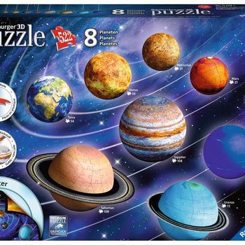 Image du produit “Ravensburger Puzzle 3D Système solaire ”