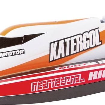 Image du produit “Invento Mini Race Boat 'Red' RC Einsteiger Motorboot RtR 140mm ”