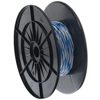 Immagine del prodotto “CobiNet Schaltdraht YV 2x0,6/1,1 bianco/blau, 100 m ”