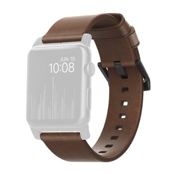 Artikelbild des Artikels “Nomad Strap Modern Lthr. Brown Connect. Black 46/49mm “