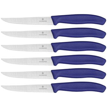 Artikelbild des Artikels “Victorinox Swiss Classic Steakmesser 6 tlg. blau “