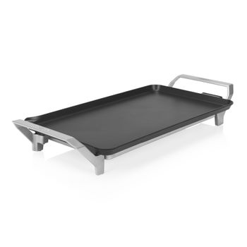 Artikelbild des Artikels “Princess Table Chef Premium XL Elektro Teppan Yaki Tischgrill mit manueller Temperatureinstellung Silber (matt), Schwarz “