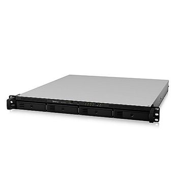 Product image of the product “Synology RackStation RS1619XS+ NAS/storage server Rack (1U) Intel® Xeon® D D-1527 8 GB DDR4 0 TB DiskStation Manager Black ”