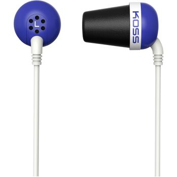 Product image of the product “Koss PLUG Headphones Wired In-ear Blue ”