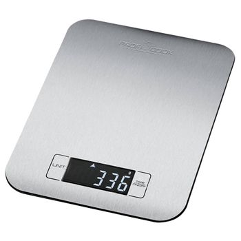 Artikelbild des Artikels “Profi Cook PC-KW 1061 Küchenwaage digital Wägebereich (max.)=5kg Edelstahl, Schwarz 220 x 165 x 15 “