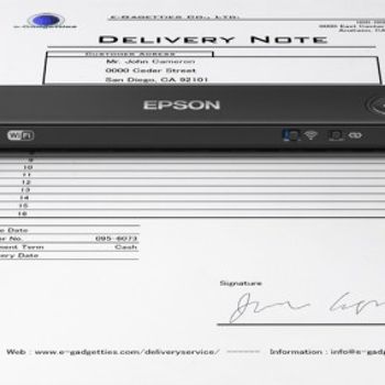 Artikelbild des Artikels “Epson WorkForce ES-60W mobiler Scanner “