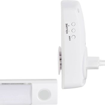 Artikelbild des Artikels “Heidemann Funkgong Komplett-Set mit Blitzlicht, mit Namensschild 70827 HX Ocean 230V “