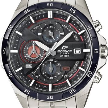 Artikelbild des Artikels “Casio Chronograph Armbanduhr EFR-556DB-1AVUEF (L x B x H) 53.5 x 48.7 x 12.6mm Silber/Weiß Gehäusematerial=Edelstahl Material “