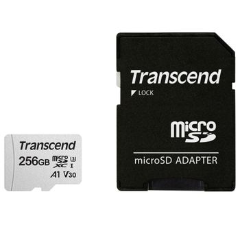 Product image of the product “Transcend microSD Card SDXC 300S 256GB with Adapter ”