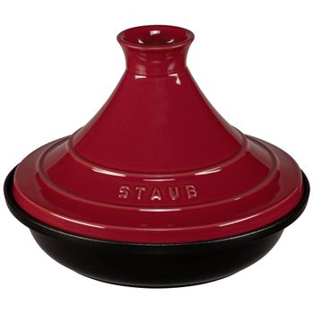 Artikelbild des Artikels “Staub Tajine 28cm rund Gusseisen rot “