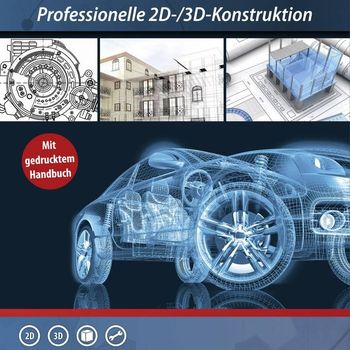 Product image of the product “Markt & Technik 1900433 FreeCAD Suite full version, 1 license Windows CAD-Software ”