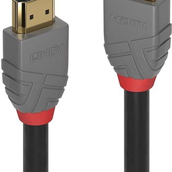 Artikelbild des Artikels “LINDY HDMI Anschlusskabel HDMI-A Stecker, HDMI-A Stecker 2.00m Schwarz 36963 4K UHD HDMI-Kabel “
