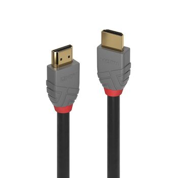 Artikelbild des Artikels “LINDY HDMI Anschlusskabel HDMI-A Stecker, HDMI-A Stecker 2.00m Schwarz 36963 4K UHD HDMI-Kabel “