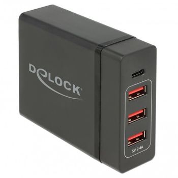 Product image of the product “DeLOCK USB-Wandladegerät 63974 Universal Black AC Indoor ”