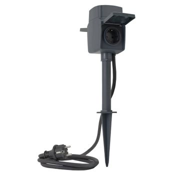 Product image of the product “REV Link2Home Außen-Steckdose m Erdspieß dual ”