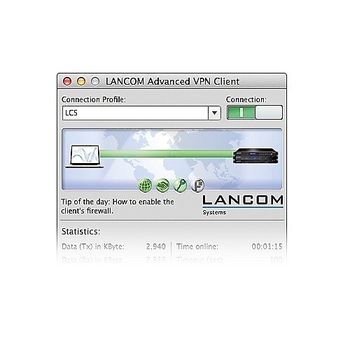 Artikelbild des Artikels “LANCOM Advanced VPN Client Lizenz für 10 Benutzer für MAC OS X “