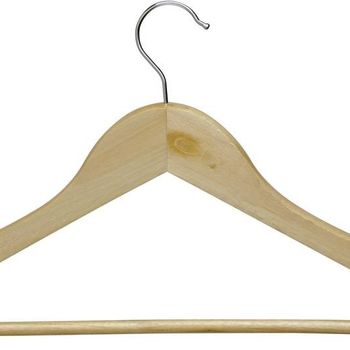 Artikelbild des Artikels “Maul Kleiderbügel 9453370 (B x H) 45cm x 22cm Holz Holz 8St. “