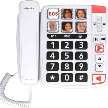 Immagine del prodotto “SwissVoice Xtra 1110 Telefono analogico Bianco ”