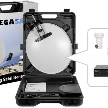 Artikelbild des Artikels “MegaSat HD 6000 Camping 40cm SAT-Anlage mit Receiver “