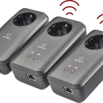 Product image of the product “Renkforce PL600D WiFi Powerline WiFi Network Kit RF-3385558 500MBit/s ”