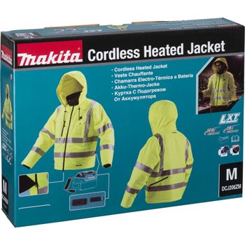 Immagine del prodotto “Makita DCJ206Z Gr.M giallo Akku-Thermojacke ”