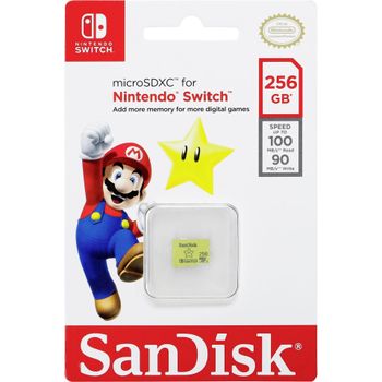 Artikelbild des Artikels “SanDisk Extreme Nintendo Switch™ microSDXC-Karte 256 GB UHS-I, UHS-Class 3 Geeignet für Nintendo Switch™ “