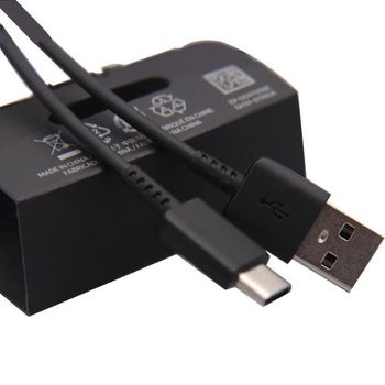 Artikelbild des Artikels “Samsung EP-DG970 Datenkabel [1x USB-Stecker - 1x USB 3.2 Gen 2 Stecker C (USB 3.1)] 1.00m - schwarz “
