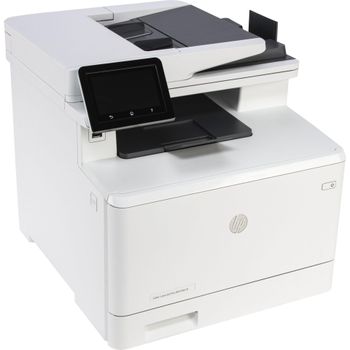 Product image of the product “HP Color LaserJet Pro MFP M479fnw, Print, copy, scan, fax, email, Scan to email/PDF; 50-sheet uncurled ADF ”