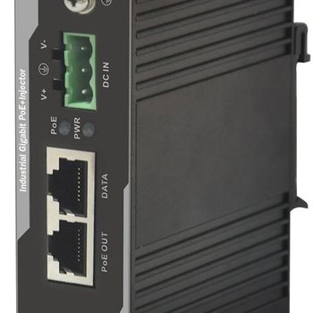 Immagine del prodotto “Digitus Iniettore PoE+ 802.3 af/at Gigabit di grado industriale ”