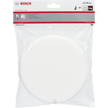Artikelbild des Artikels “Bosch Accessories 2608612024 Schaumstoffscheibe weich (weiß), Durchmesser 170mm Durchmesser 170mm 1St. “