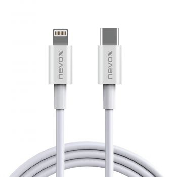 Product image of the product “nevox 1701 lightning cable 1 m White ”