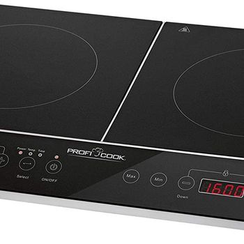 Product image of the product “ProfiCook PC-DKI 1067 Black Countertop 60.5 cm Zone induction hob 2 zone(s) ”