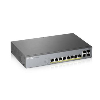 Product image of the product “Zyxel GS1350-12HP-EU0101F network switch Managed L2 Gigabit Ethernet (10/100/1000) Power over Ethernet (PoE) Grey ”