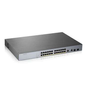 Product image of the product “Zyxel GS1350-26HP-EU0101F network switch Managed L2 Gigabit Ethernet (10/100/1000) Power over Ethernet (PoE) Grey ”
