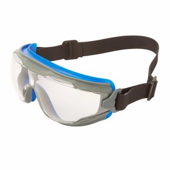 Product image of the product “3M Goggle Gear 500 GG501NSGAF-BLU Vollsichtbrille with Antibeschlag-Schutz Blau, grey EN 166 DIN 166 ”