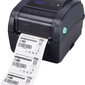 TSC TC200 Etiketten-Drucker Thermotransfer, Thermodirekt 203 x 203 dpi Etikettenbreite (max.): 108mm USB, RS-232, Parallel, LAN 