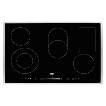 Product image of the product “Beko HIC 85502 TX hob Black Built-in Ceramic 5 zone(s) ”