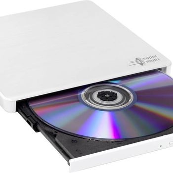 Artikelbild des Artikels “HL Data Storage GP60 DVD-Brenner Extern Retail USB-A (USB 2.0) Weiß “