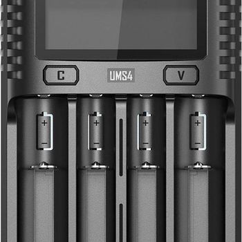Immagine del prodotto “Nitecore UMS4 carica batterie Batteria per uso domestico dC ”