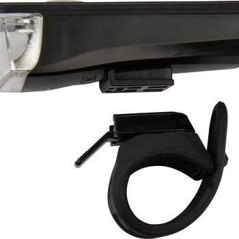 Artikelbild des Artikels “FISCHER FAHRRAD Fahrradbeleuchtung Set 85338 LED batteriebetrieben Schwarz “