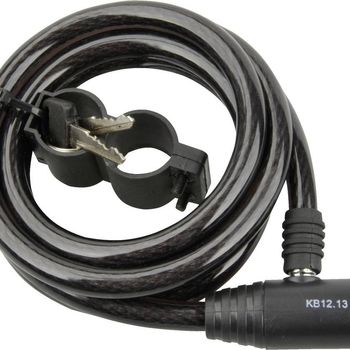 Product image of the product “FISCHER FAHRRAD 85848 Kabelschloss black Schlüsselschloss ”