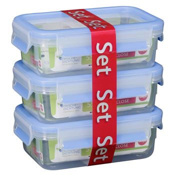 Artikelbild des Artikels “Emsa Food Clip&Close transp./blau 3er Pack 0,55L “