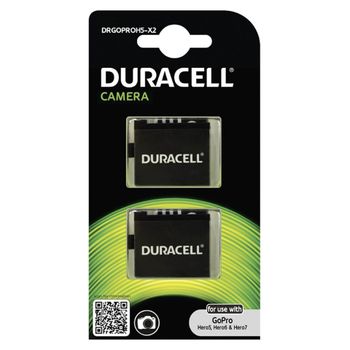 Image du produit “Duracell DRGOPROH5-X2 batterie de caméra/caméscope 1250 mAh ”