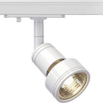 Product image of the product “SLV Puri 143391 Hochvolt-Schienensystem-Leuchte 1phasig GU10 50W Halogen white ”