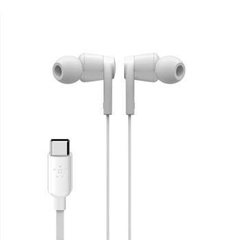 Immagine del prodotto “Belkin CUFFIE ROCKSTAR USB-C - BIANCO ”