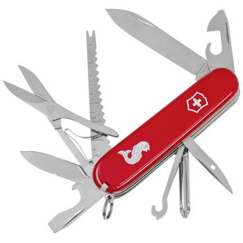 Image du produit “Victorinox Fisherman 1.4733.72 Schweizer Houssenmesser Anzahl Funktionen 18 Rot ”