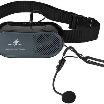 Immagine del prodotto “Monacor Headset Sprach-microfono WAP-5 Übertragungsart (Details):Kabelgebunden ”